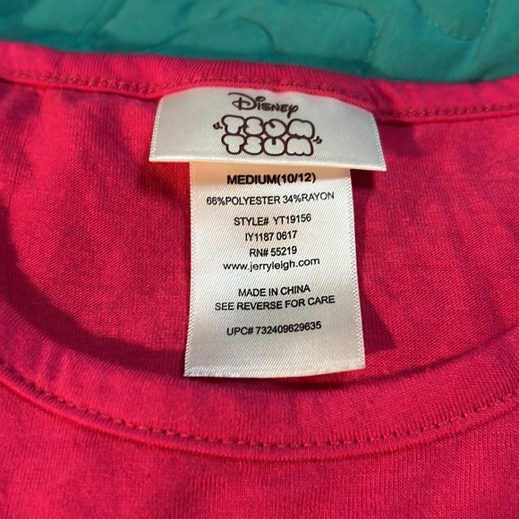 Lot of 3 Girls Shirts Disney Tsum Tsum Star Wars Belle du Jour Girls Rock M-L-XL - Picture 7 of 11